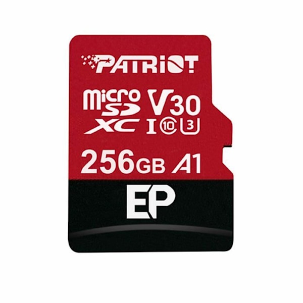 Patriot PEF256GEP31MCX 256 Go MicroSDXC Klasse 10 hukommelseskort