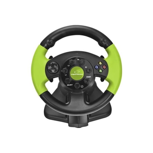 Lennon ja polkimet - Esperanza - High Octane XBOX Edition - Langallinen - Monialustainen - Musta
