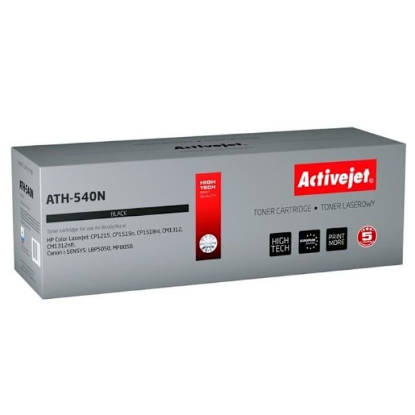 Toneri-kasetti - Activejet - ATH-540N - Yhteensopiva - Musta - 2400 sivua