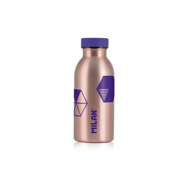 Isolerad Flaska - GENERISK - Copper Series - 354ml - Rostfritt Stål - Lila Lila