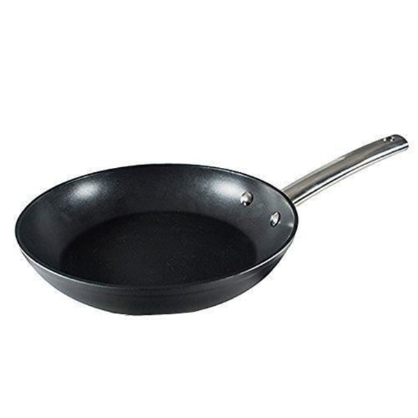 Bergner Foodies pande, smedet aluminium, sort, 30 cm - Q2529