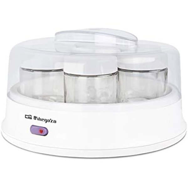 Jogurttihaihdutin - ORBEGOZO YU 2350 - 7 kpl 200 ml - Virta-/kytkin - 15 W