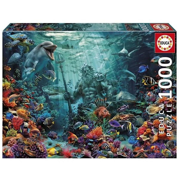 Pussel 1000 bitar: POSIDON KORALLREFF