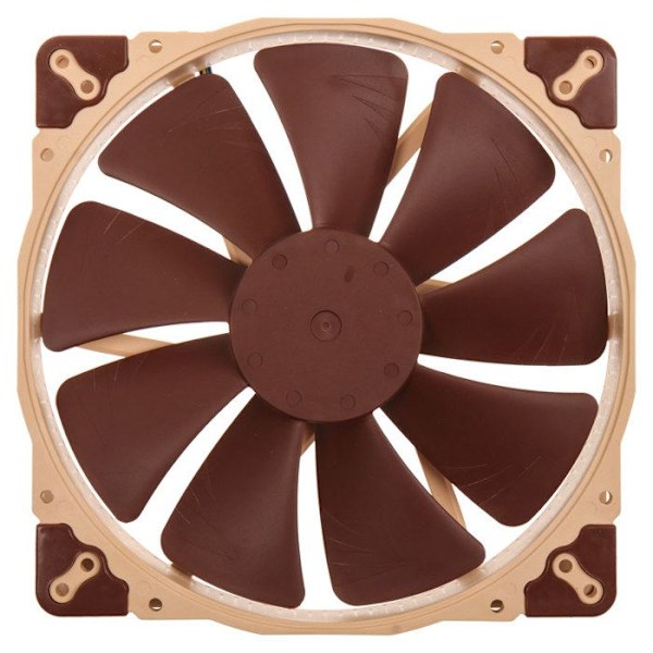 Ventilator - Noctua - NF-A20 PWM - 200mm - Sort - 0,000000