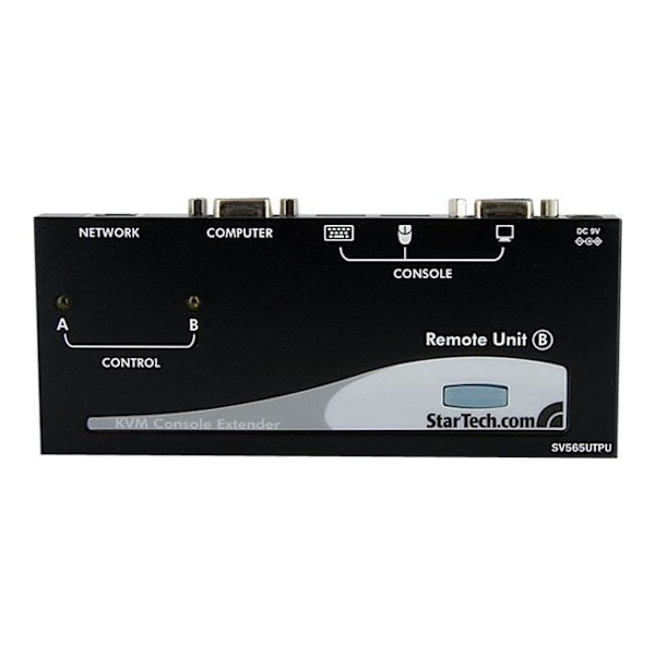 STARTECH KVM-konsolin jatke - 15 0m - Yli Cat5 VGA:lla ja USB:llä - KVM-pidennys