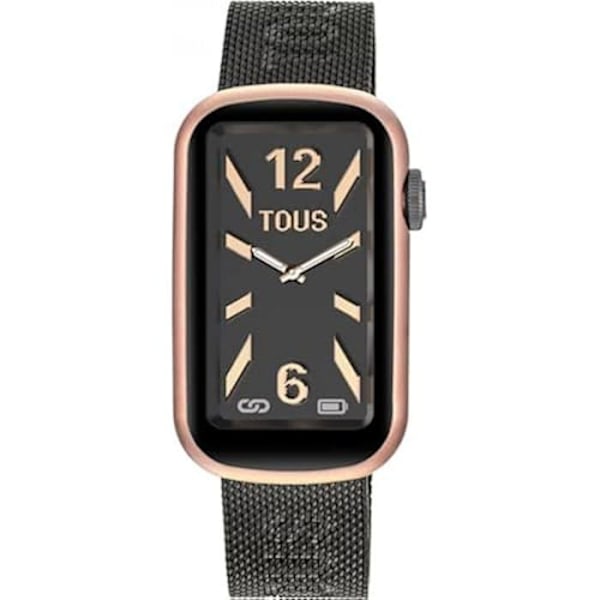 TOUS Smartwatch 3000132300 T-Band aluminiumklocka - Läder - Svart - Kvarts - Analog Aluminium