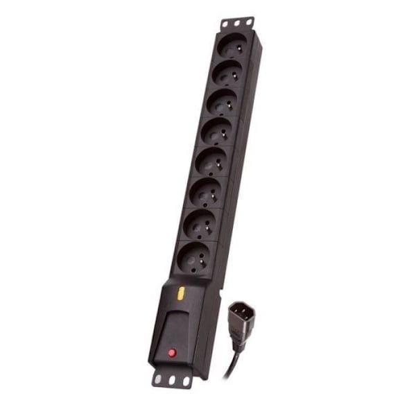 Lestar latte d'alimentazione LZRM 810 BW IEC 320 PDU 3m