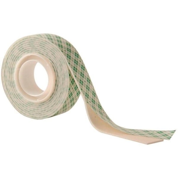 Dubbelhäftande tejp - 3M - 19 mm x 1,5 m - Stark vidhäftning - Mångsidig - Vit Vit
