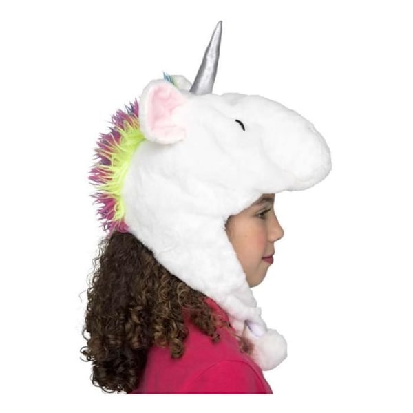 Hvid Lincorn Cap med Horn