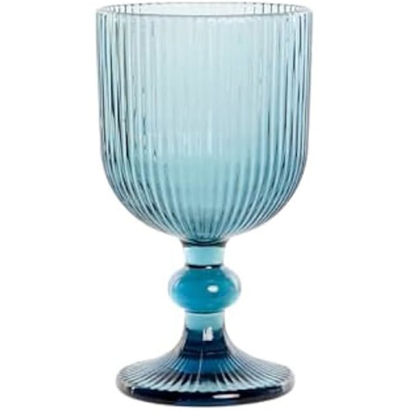 Sæt med briller - DKD Home Decor - Estándar - Blå - Stilket glas Blå