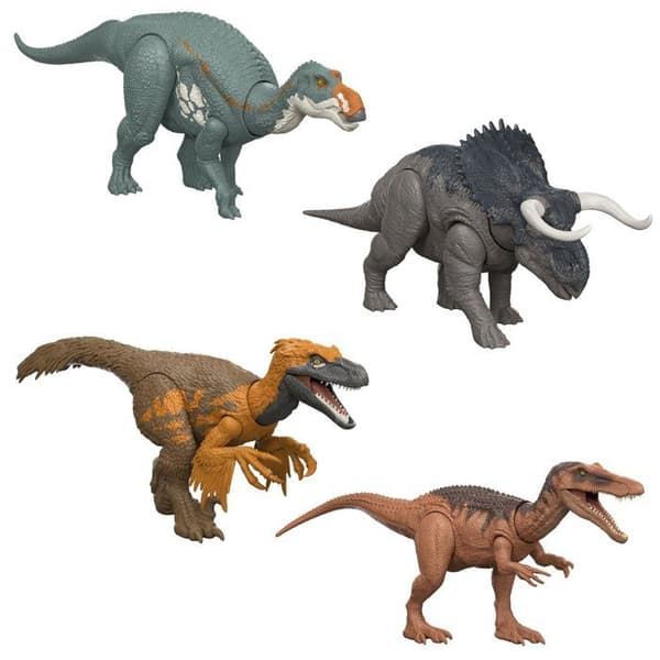 Mattel dinosaurleksak Jurassic World Wild Roar sortiment