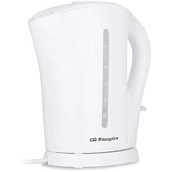 Bouilloire - ORBEGOZO - KT 6003 - 1,7 Liter - Klapbart låg - Automatisk slukning Svart