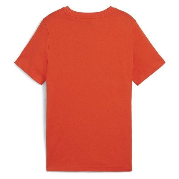 T-paita - Puma - Ess+ Logo Lab Graphic Tee - Oranssi - Puuvilla - Lyhyet hihat - XL