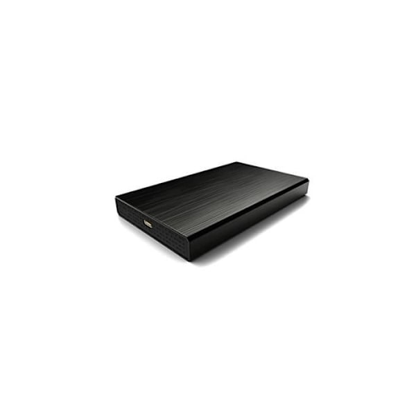 CoolBox COO-SCA2523C-B 2,5" SATA USB 3.0 eksternt kabinet sort Sort