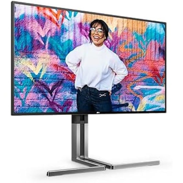 PC plattskärm - AOC - U27U3CV - 27 tum - 4K Ultra HD - LCD svart Svart