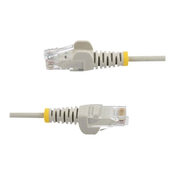 CAT6 Rj45-kaapeli - STARTECH - 2M - Ohut - 28 AWG - Väri: Musta
