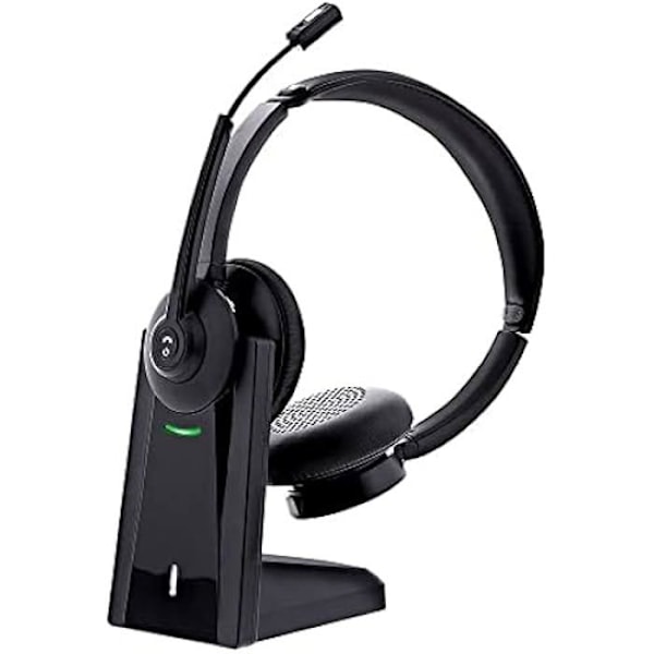 Professionell Bluetooth-hörlurar T'NB ACTIV 1000X med laddningsbas - Svart