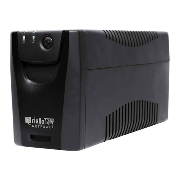 Riello UPS Net Power NPW 800 Inverter AC 220-230-240 V 480 Watt 800 VA USB-udgangsstik: 2 Tyskland sort Sort