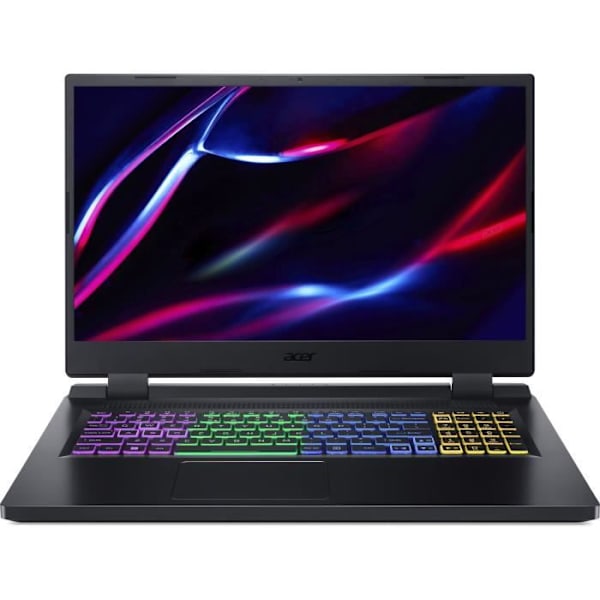 Bärbar - ACER - Nitro AN517-55-56X0 - Intel Core i5-12450H - 16Go RAM - 512Go SSD - 17,3" FHD IPS 144Hz Svart