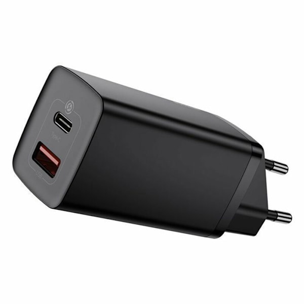 Nopeuslataaja - BASEUS - GAN 2 Lite - 65W - Euroopan versio - Musta väri musta