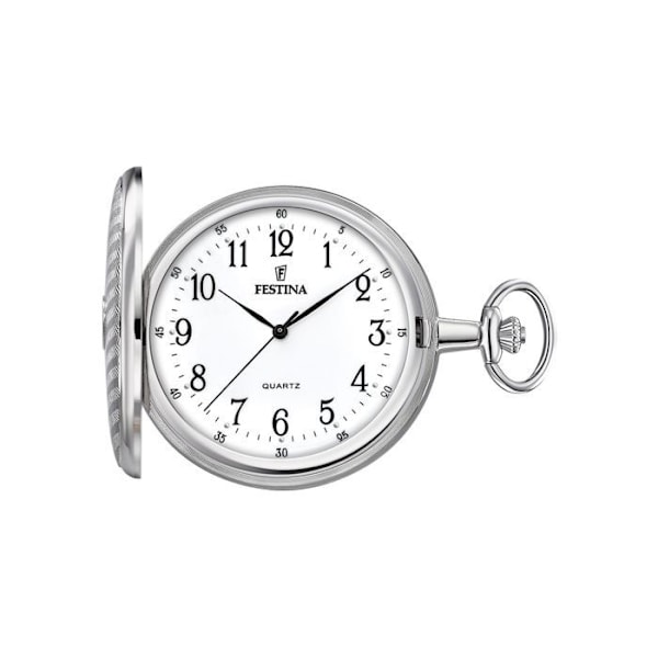 Festina - F2021/1 - Lommeur - Mænd - Quartz Silver, Vit