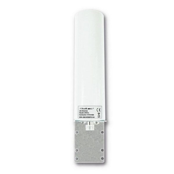 Qoltec omnidirektionel antenne 4G LTE 30dBi indendørs/udendørs - 5901878570143