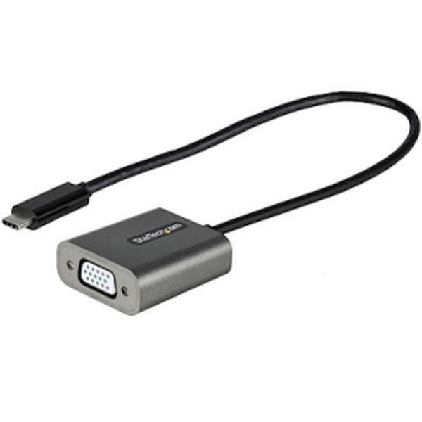 StarTech.com - CDP2VGAEC - 1080p USB C - VGA -muunnin - USB Type-C - VGA -näyttö - 30 cm:n kaapeli Valkoinen