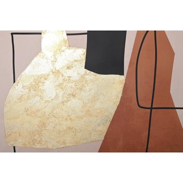ram 83 x 4,5 x 122,5 cm 83 x 4,5 x 123 cm skandinavisk vas (2 enheter) - Färg: BEIGE
