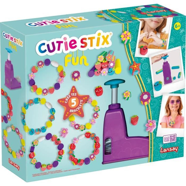 Cutie Stix - LANSAY - Sjov - Kreativt værksted - Fra 6 år FLERFÄRGAD
