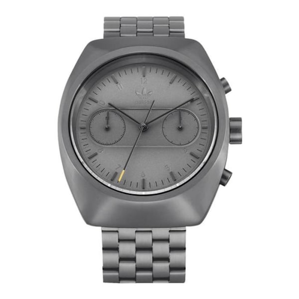 Kello - Adidas - Process Chrono M3 Z18632 - Ruostumaton teräs - Kvarts - Yhteensopiva Grå