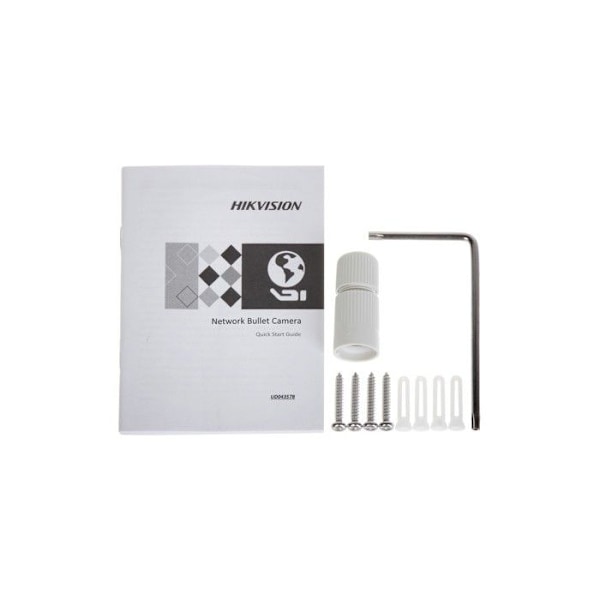 Övervakningskamera Bullet fast AcuSense 4MP - DS-2CD2043G2-I(2.8mm) - HIKVISION Vit