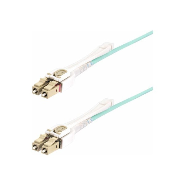 Kuituoptinen kaapeli - StarTech.com - 3m - LC to LC - OM4 Monimuoto - 100G Verkkot. Turkos