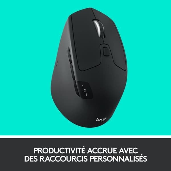 Hiiri - Langaton - Logitech - M720 Triathlon - Musta