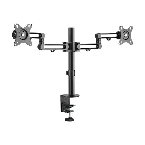 Skärmarm för PC - StarTech - ARMDUAL3 - Aluminium - Fällbar - Dubbel visning