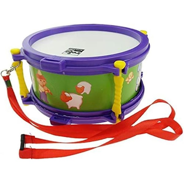 Trumma - REIG - 17 cm - Lila färg - För barn från 3 år - Inomhus Mauve