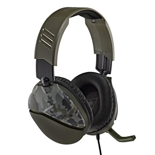 Turtle Beach Recon 70 Camo Gaming Headset - Vihreä - TBS-6455-02