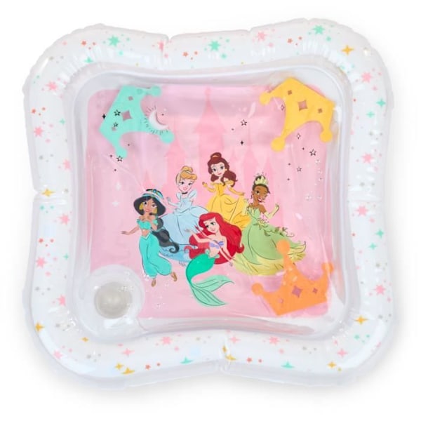 Vattentäcke för baby - DISNEY BABY - PRINSESSER - Sensoriskt och utvecklande spel - Uppblåsbart - Från födseln - Lätt att rengöra