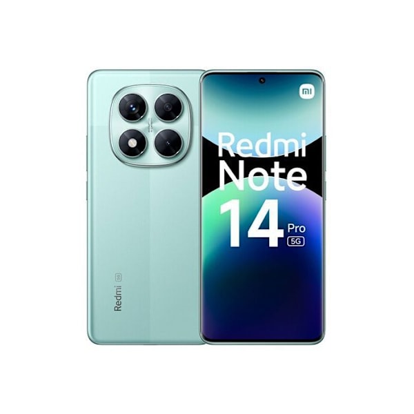 Xiaomi Redmi Note 14 Pro 5G Älypuhelin 8GO + 256GO Vihreä Vihreä