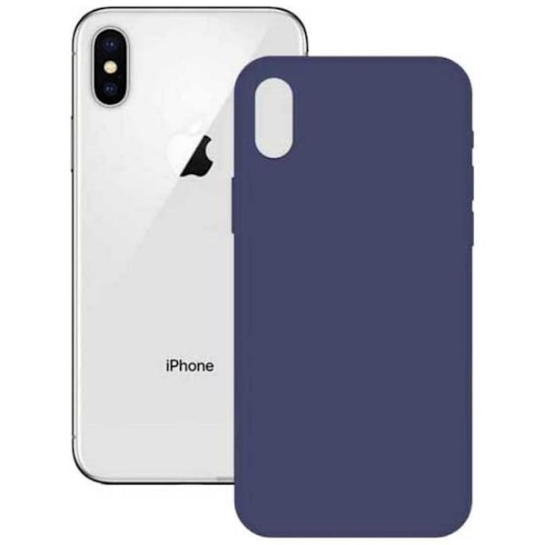Ksix Beskyttelse til iPhone X Mobiltelefon - Blød blå