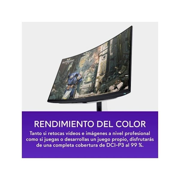 PC-spelskärm - ALIENWARE - AW3225QF - 32" 4K UHD - 240Hz - QD OLED