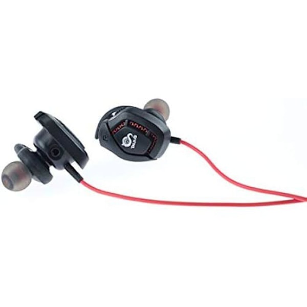 TALIUS in-Ear Pelikuulokkeet Rex Musta/Punainen Unik