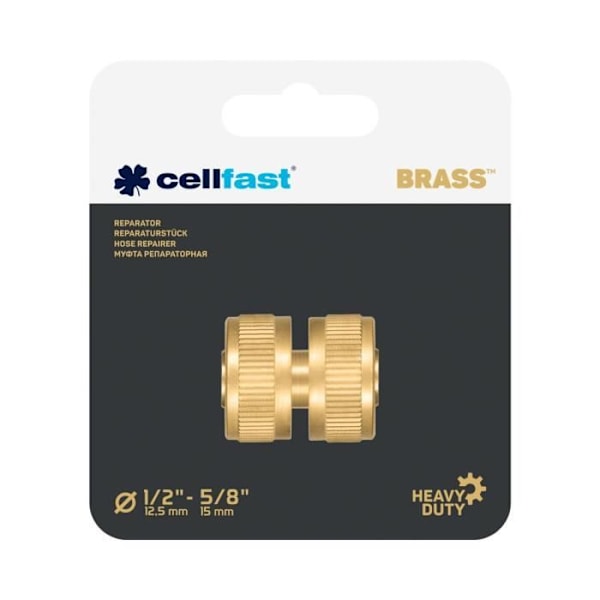 Korjausliitäntä 1/2" CELLFAST BRASS 52-800 messinkiä