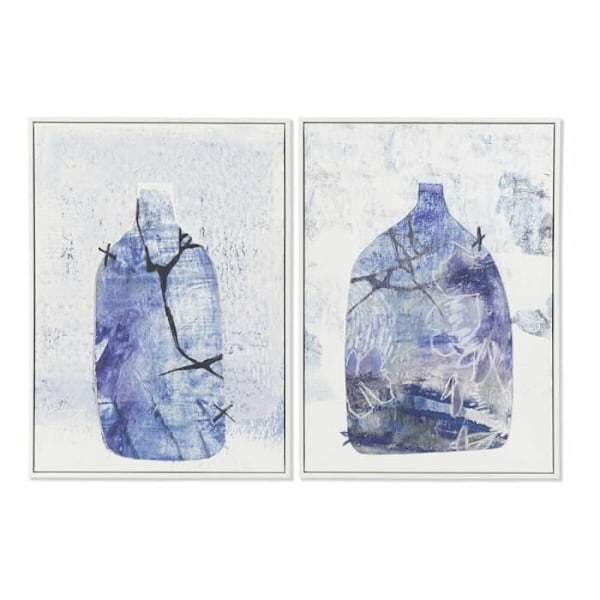 ramme 52,2 x 4,5 x 73 cm Skandinavisk vase (2 enheder)