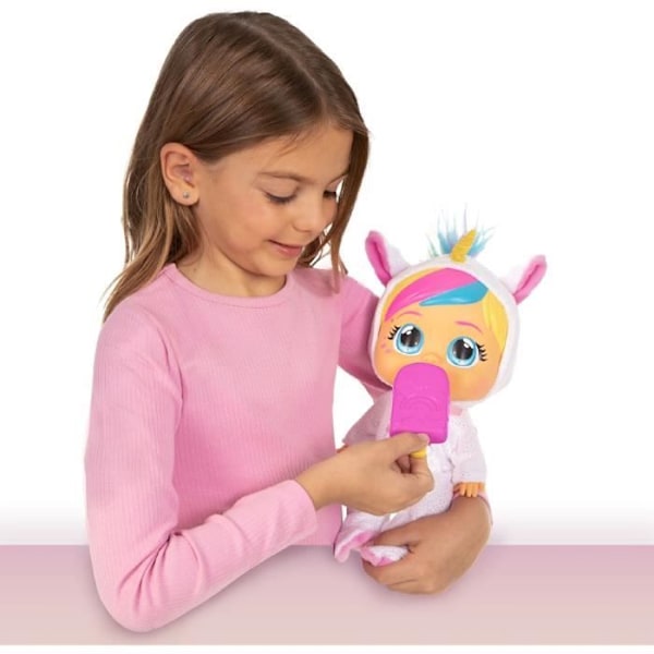 Funktionsdockor - IMC Toys - 911840 - Cry Babies - Loving Care Fantasy - Dreamy Rosa