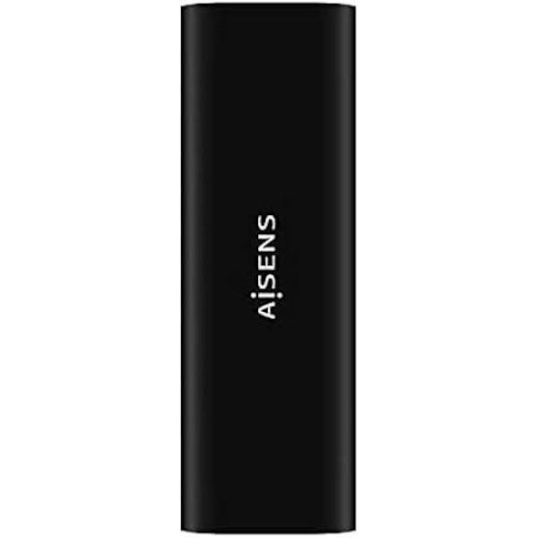 Aisens ASM2-014B USB-harddiskbeskyttelse Sort USB 3.2 Gen 2 (3.1 Gen 2)