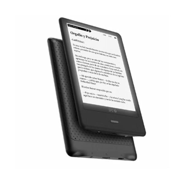 E-lukija - SPC - Dickens Light 2 Pro - 6 tuumaa - 8 Go - USB-C - Musta