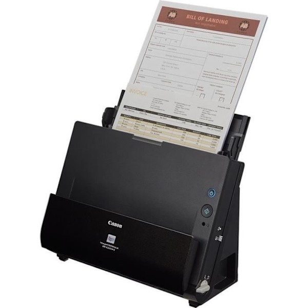 CANON imageFORMULA DR-C225 II WiFi Duplex dokumentscanner - Sort - 25 ppm - 600 dpi x 600 dpi Sort