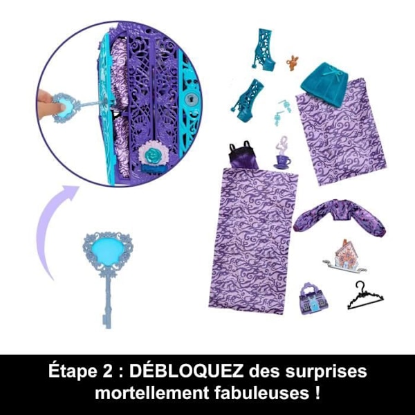MONSTER HIGH Kasse Monstrøse Hemmeligheder Havegåder Twyla - Monster High - HYT74 Flerfärgad
