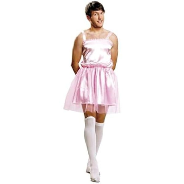 Kostym - VIVING - Dansös - Tutu Inkluderat - Flerfärgad - Storlek XXL Flerfärgad
