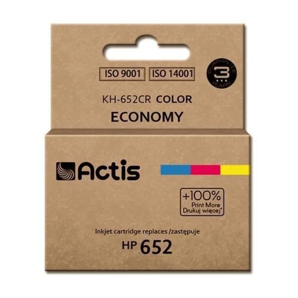 Tintenpatron ACTIS KH-652CR - Sort - Inkjet